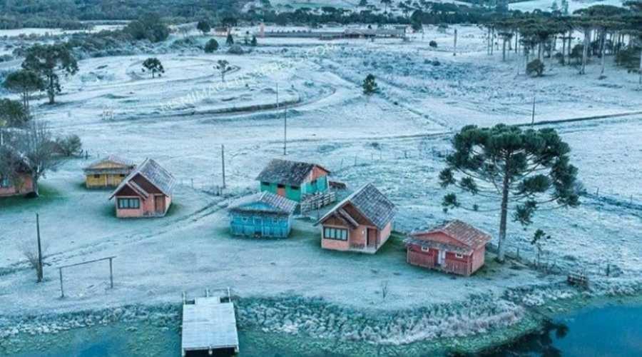 Refugio Do Lago Lages Kültér fotó